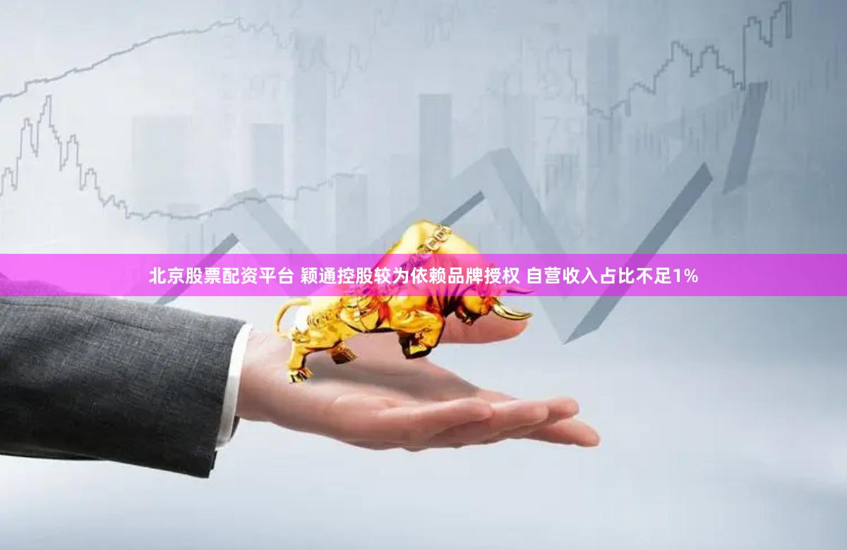 北京股票配资平台 颖通控股较为依赖品牌授权 自营收入占比不足1%