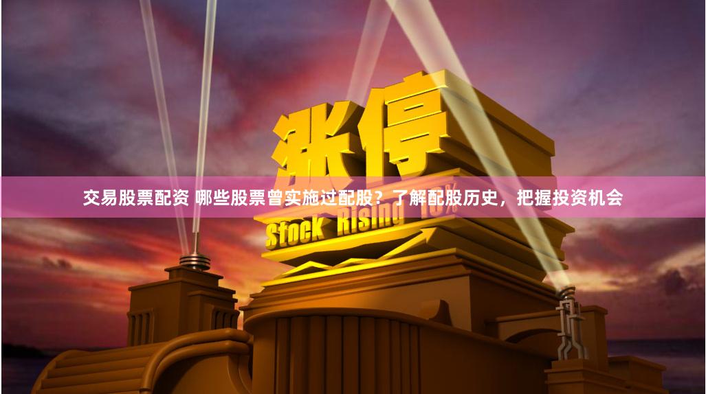 交易股票配资 哪些股票曾实施过配股？了解配股历史，把握投资机会